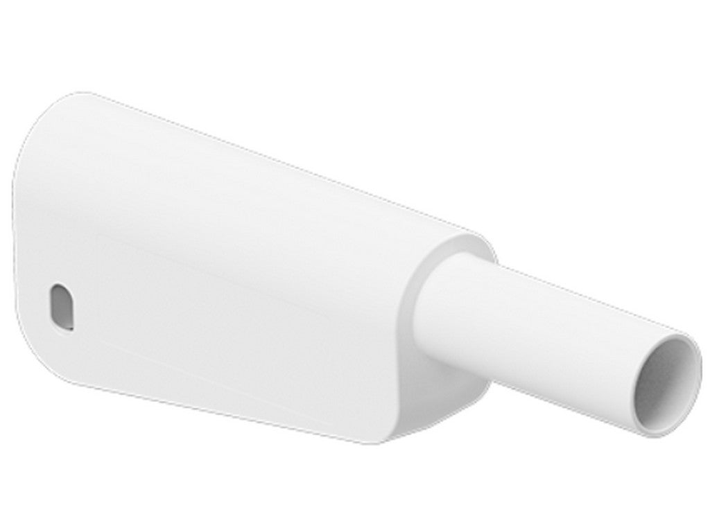 Insulation for banana plug KT-SL-4-39 Ø4mm WHITE for 1mm wire for SLQ-4x +SLM-4x