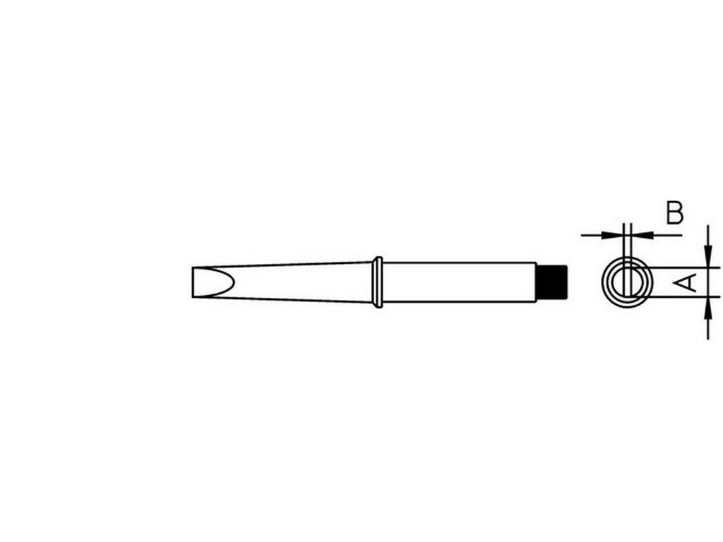Soldering tip 1.6mm 370°C CT5A7
