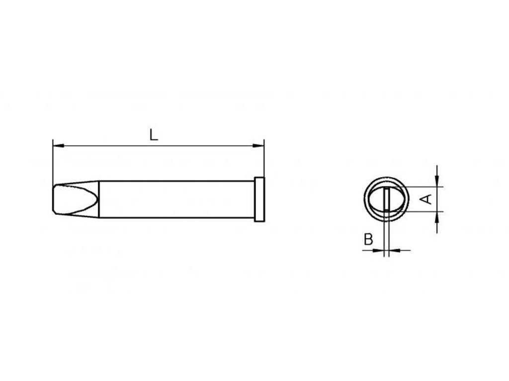 Loddespids XT DL CHISEL
