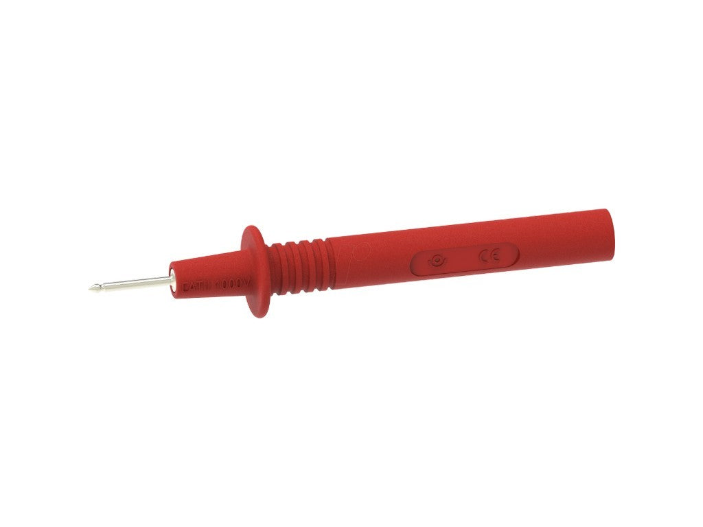 Prøvepind 2mm PP-115/2 rød 1000V - CAT II - 10A