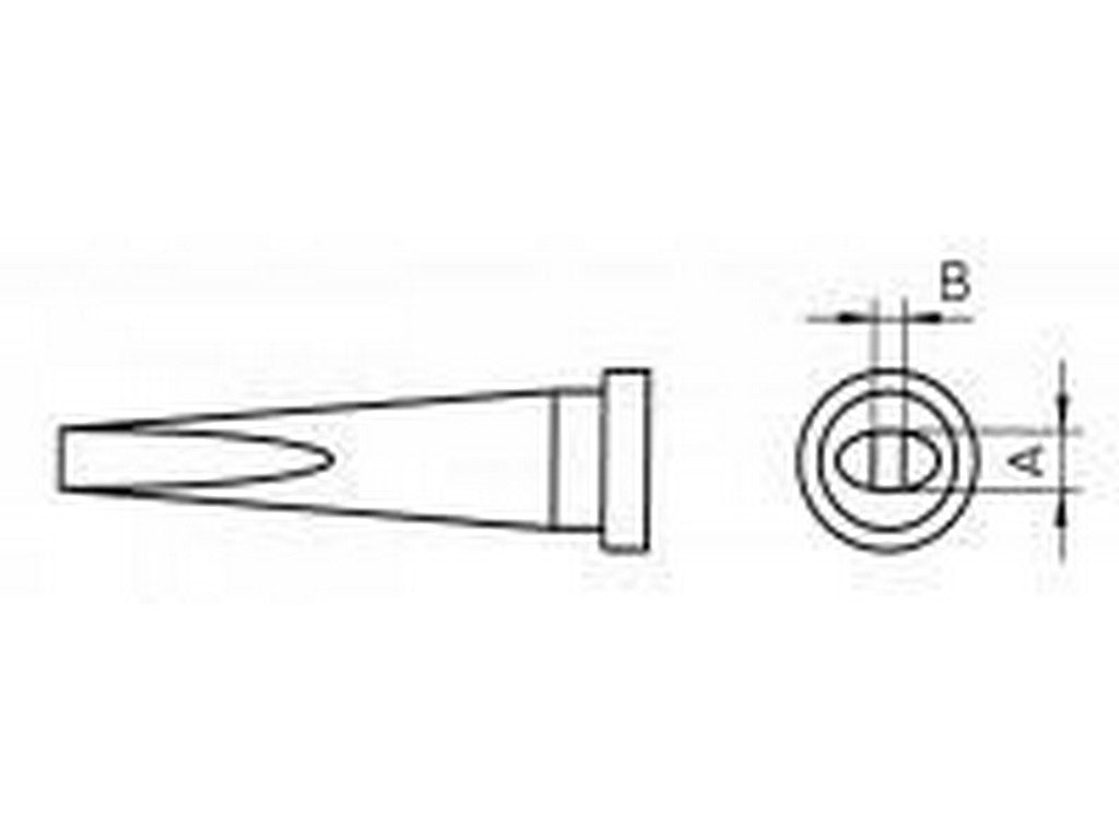 Loddespids 2,0mm LT-L til blyfri lodning