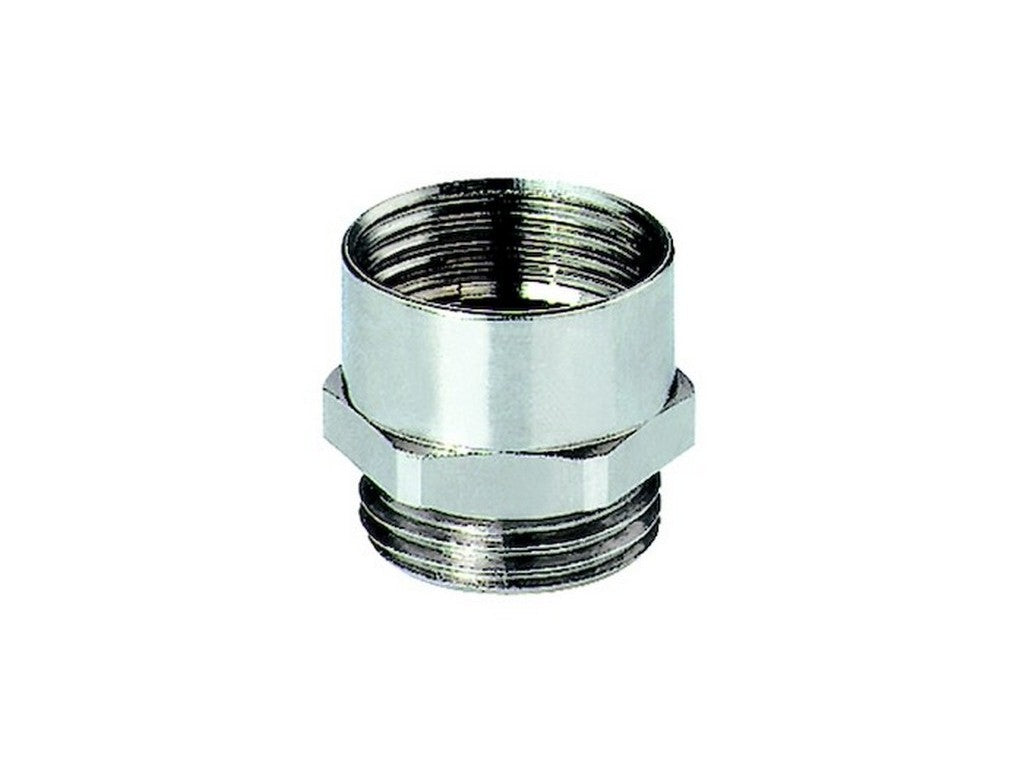 Underdel t/forskruning PG11 brass/Nickel plated