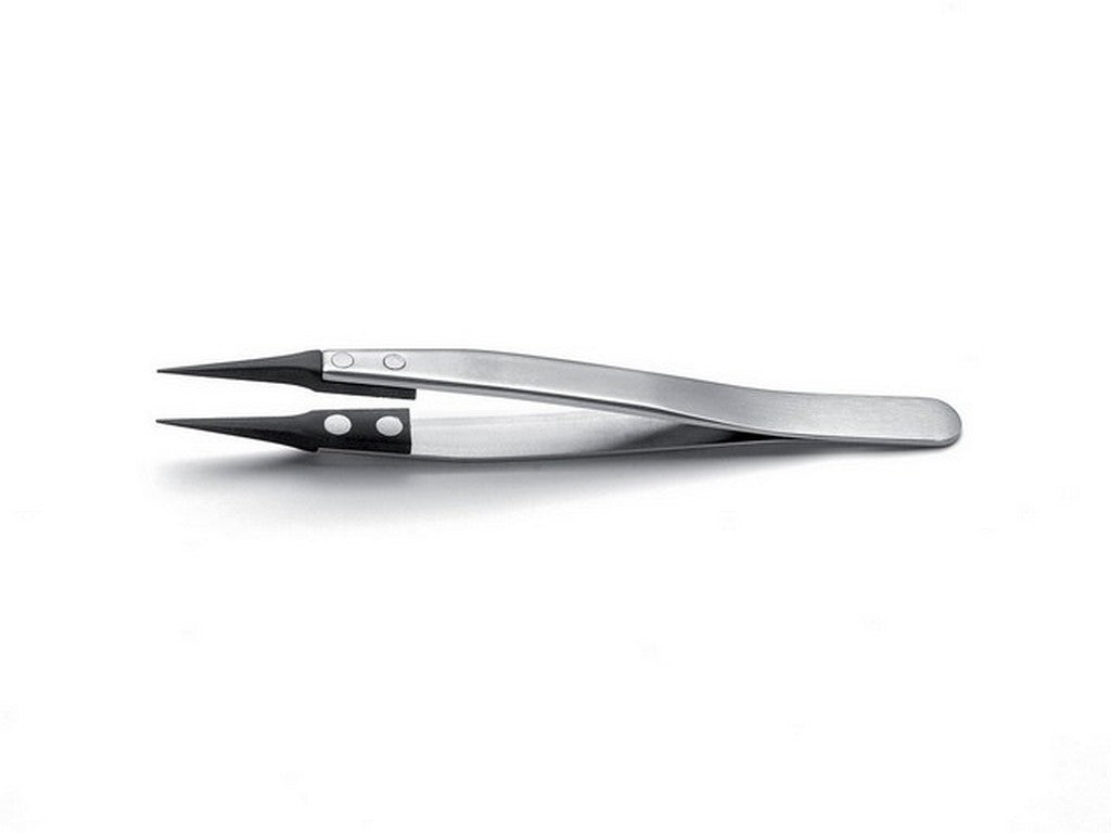Pincet m/plast spids 130mm