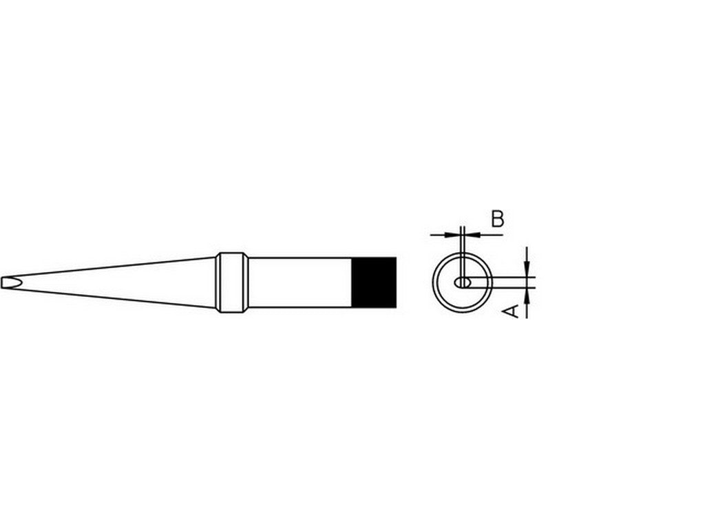 Loddespids 2,0mm 425°C PT-L8