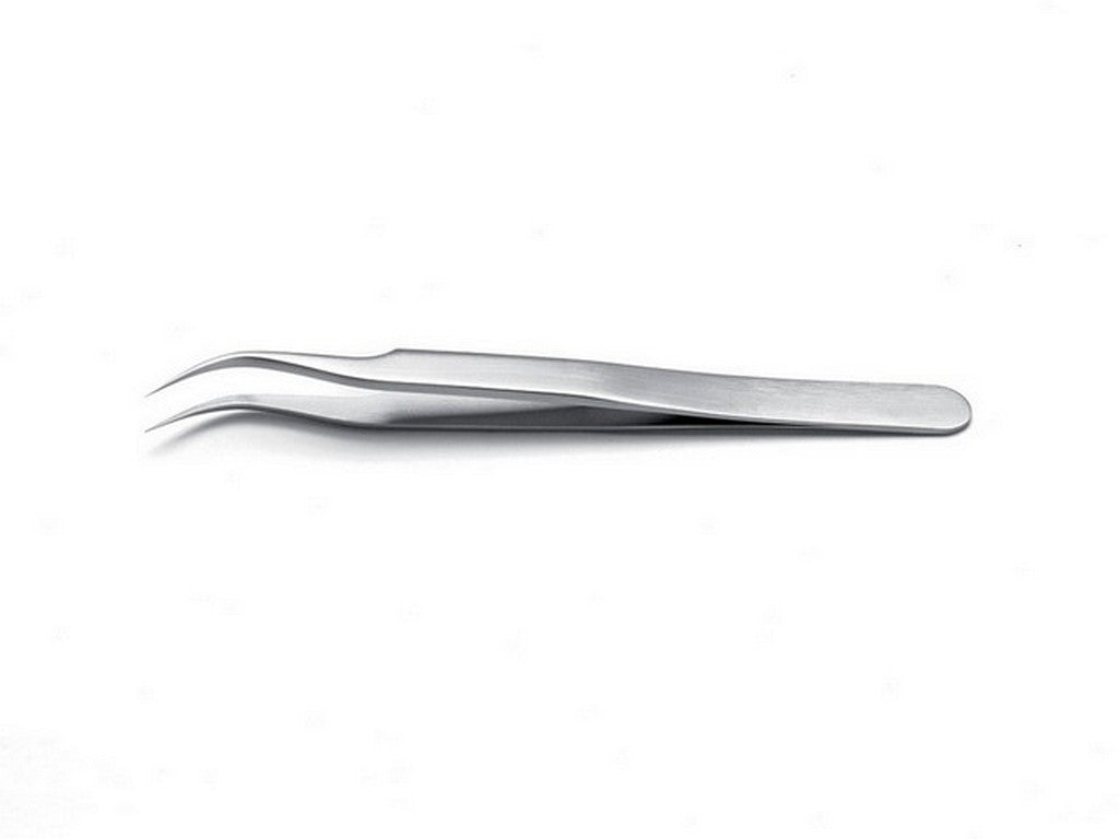 Pincet fin bøjet spids 110mm