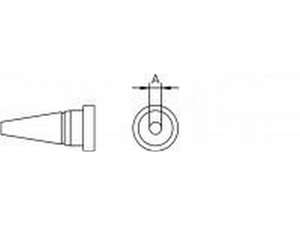 Loddespids 1,6mm LT-AS