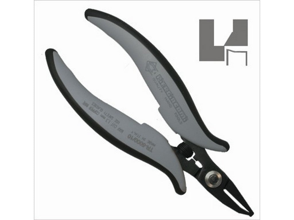 End cutter, dissipative, leaves 1.0mm of the comp. leg standing