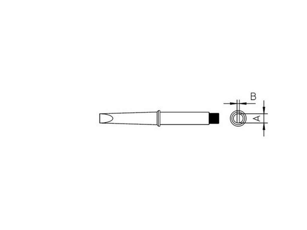 Loddespids 2,4mm 425°C CT5B8