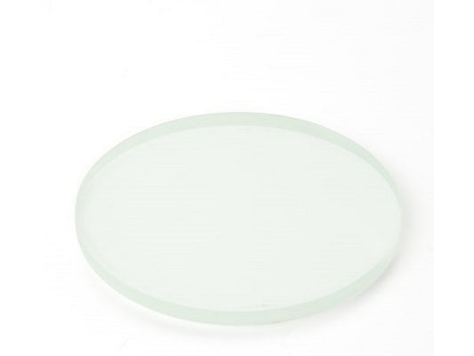 Transperant glas plade ø 94mm