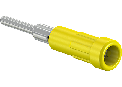Bøsning EBP-2N/S gul