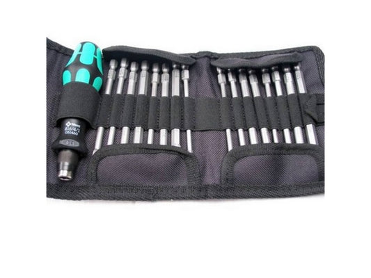 Bitssæt i etui 17 dele 89mm bits 5xTX 3xPH 3xPZ 4xSW 1xLK