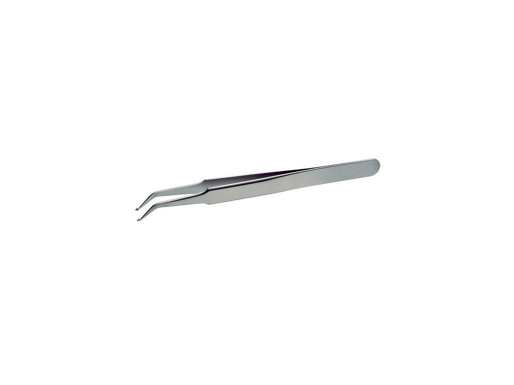 Lindström SMD-pincet antimagnetisk i rustfrit stål højpræcision med riflede spidser 115mm