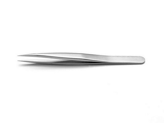 Tweezers thick round tip 120mm