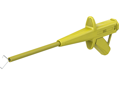 Test clip SKPS-4 yellow 1000V - CAT III - 4A