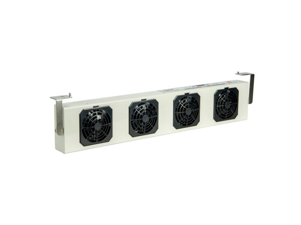 Overhead ionizing air blower with auto cleaner