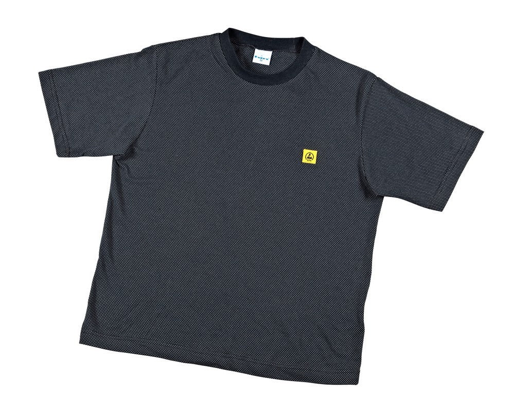 T-shirt ESD Dark Grey Short sleeve size 4XL