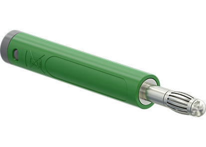 Stik AL-4N-39 grøn forniklet 30V AC/60V DC 32A