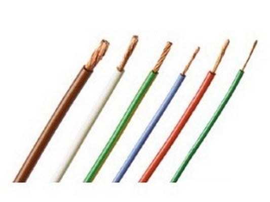 Wire FLEXI-E 0.25mm2 green 100m roll