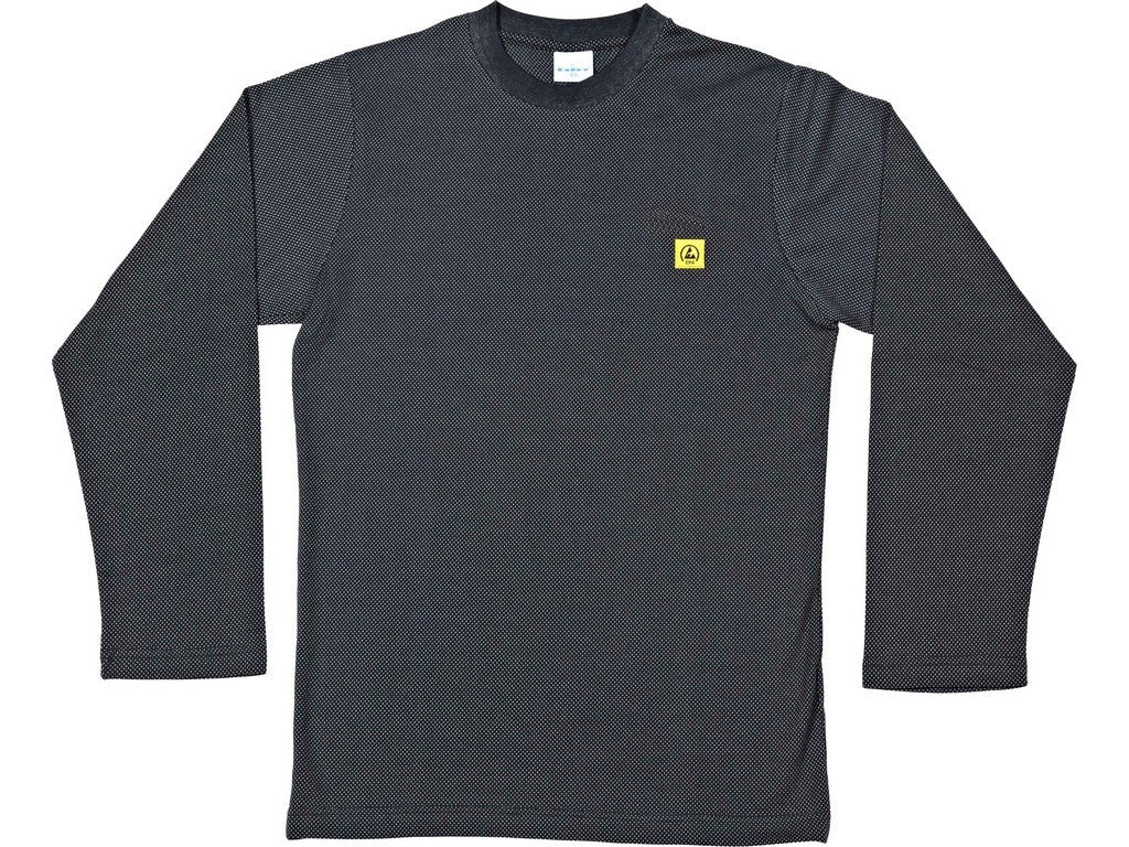 T-shirt ESD Dark Grey Long Sleeve Size 2XL