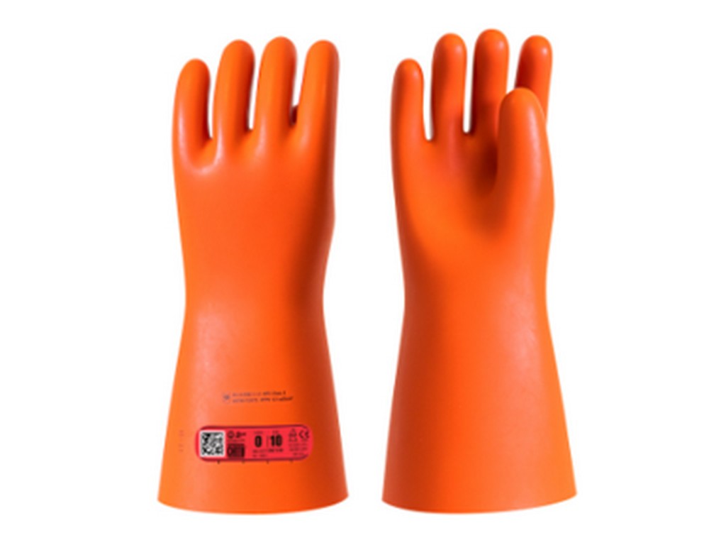L-AUS glove cl. 0 1000V size 10 36cm long Arc-proof IEC 61482-1-2