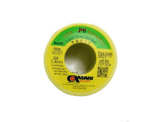Tin spole 1,6mm 500g flus 5023 blyfri, Cu0,7;Si ROL0 STD-J 004
