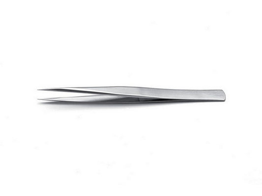 Tweezers nickel surface 130mm strong tip