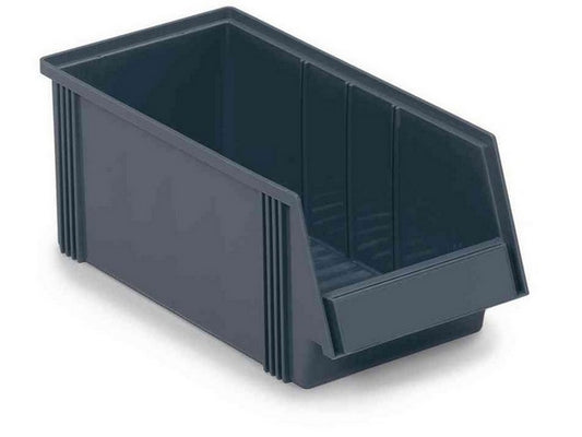 Lagerkasse grå 186x400x156mm