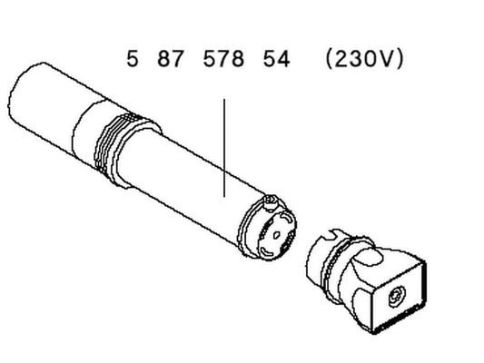 Heater cartridge 230V WHA 900