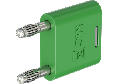 Kortslutningsbøjle KS2-4N-19 AC30V/DC60V 32A GRØN