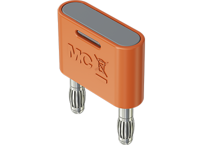 Kortslutningsbøjle KS-4N-19 AC30V/DC60V 32A ORANGE