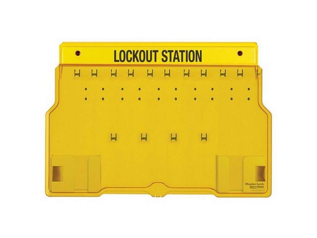 MasterLock LockOut station f/10 hængelåse (bestilles særskilt)
