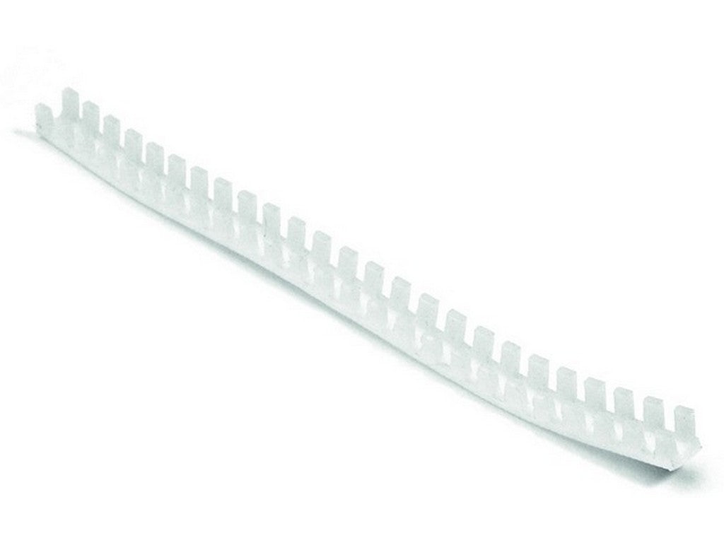 Edge banding serrated white f/3.3-5.0mm 25m rl
