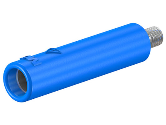 Adapter B4E-M3-I blå m/M3 gevind CAT II 1000V 32A