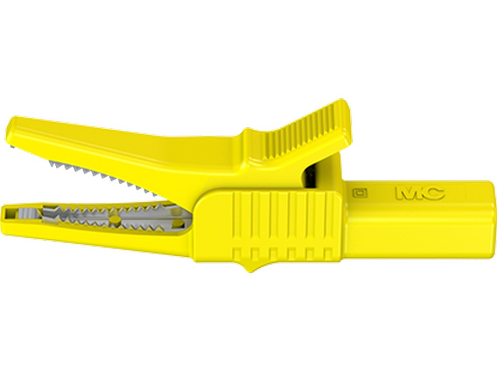 Krokodillenæb  XKK-1001 gul 1000V - CAT II - 32A