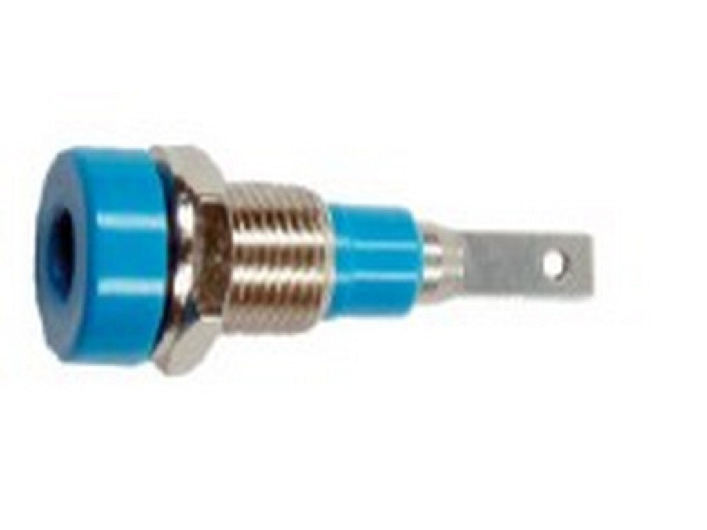 Bøsning LB-I 2 R,6KT gul/grøn 30V AC/60V DC - 10A CATI