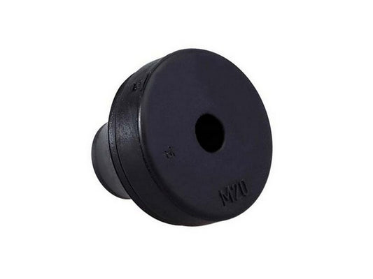 Gennemfør. RUTASEAL M20 sort Kabel Ø8-13mm/plade 1-4mm 50 stk./pose 50stk. pk.