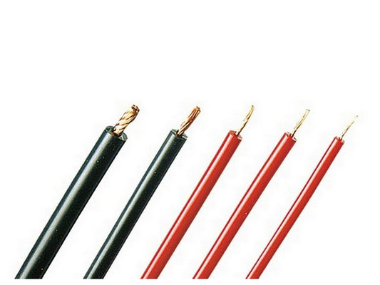 Silicone wire 1.0mm black SILI-HV 1.0 - 19A/HIGH VOLTAGE