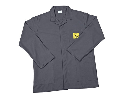 Kittel ESD vltgrå 10% karbon X-small