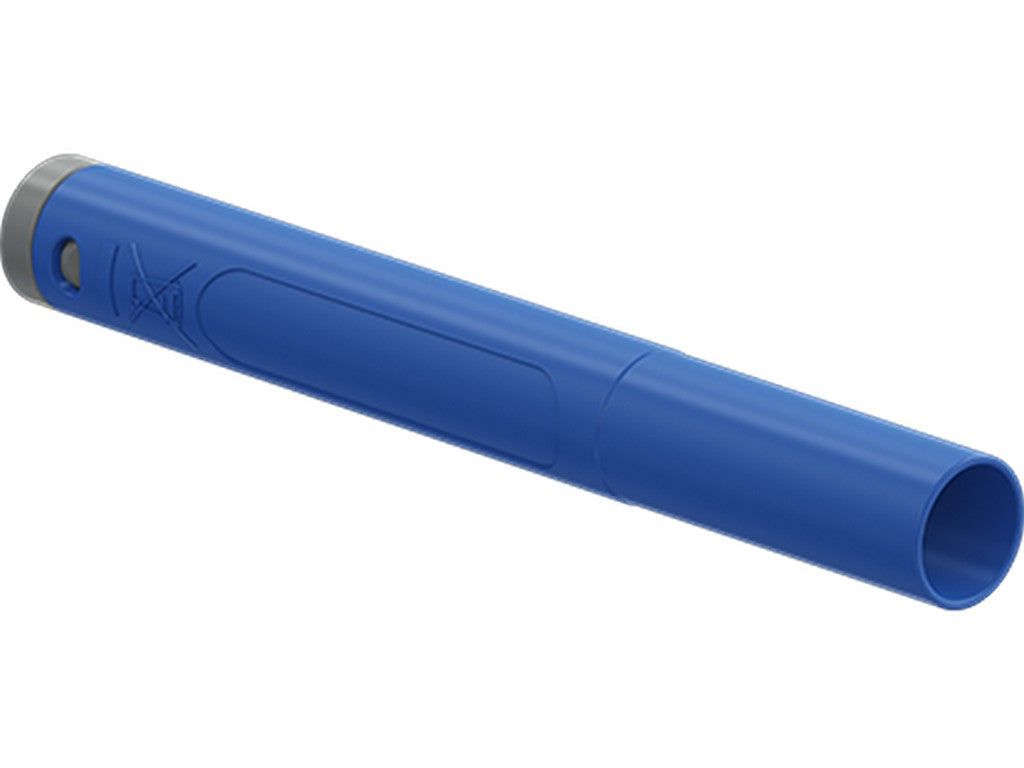 Han-stik Ø4mm SACR-4N-39-TW BLÅ CATII 1000V/CATIII 600V 19A max.1,0mm² Ø3,9mm f/crimpning