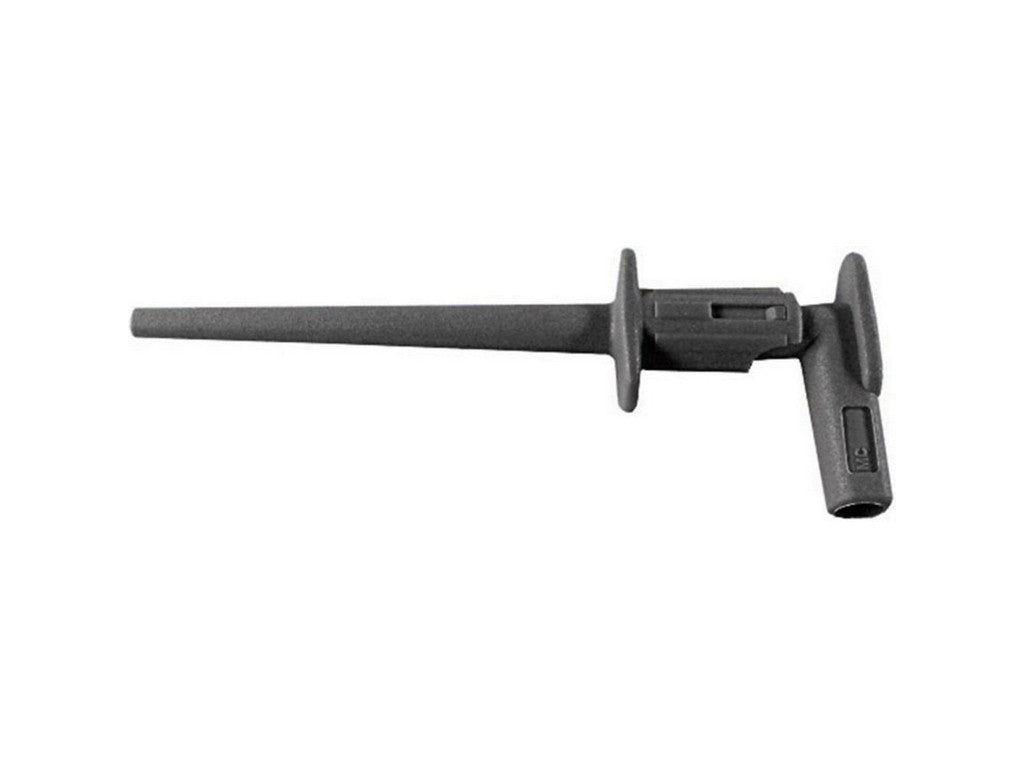 Test-clips Microgrib-XB sort f/Ø2mm stik 300V CAT II 1A