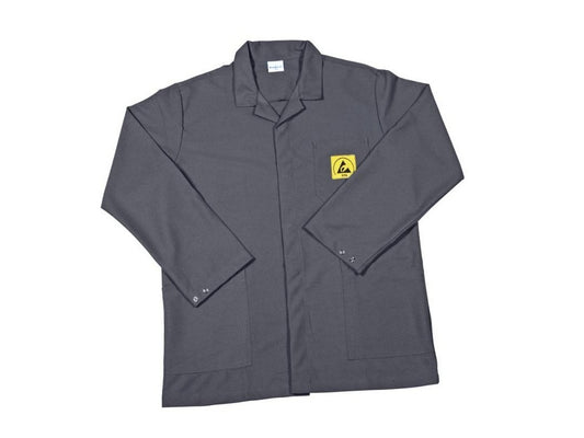 Kittel ESD vltgrå 10% karbon 2X-large