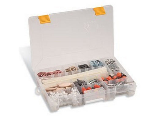 Plano sortimentskasse 4-19 rum - 18x28x4,5cm