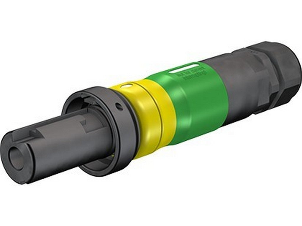 Bøsning KBT10BV-AX/M25/35 gul 1000V-130A(25mm2)-150A(35mm2)