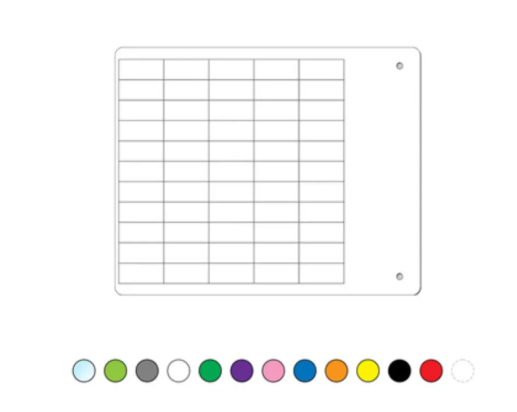 6X15MM.SIZE,PRECUT, SELF ADHESIVE,WHITE, PVC FILM LABEL MG-VYT USED FOR INTERNAL AND EXTERNAL MARKIN