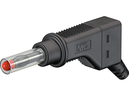 Stabelbar stik XZGL-425 sort 600V CATII 32A skruemont.