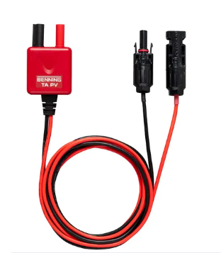 BENNING adaptor MC4 t/MM10-PV 1500V AC/2000V DC - 10A AC/DC - CATIV 600V/CATIII 1000V