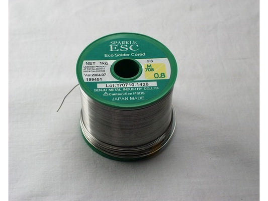 Tin spole 3,0mm 5kg uden flus blyfri, Sn96,5Ag3,0Cu0,5