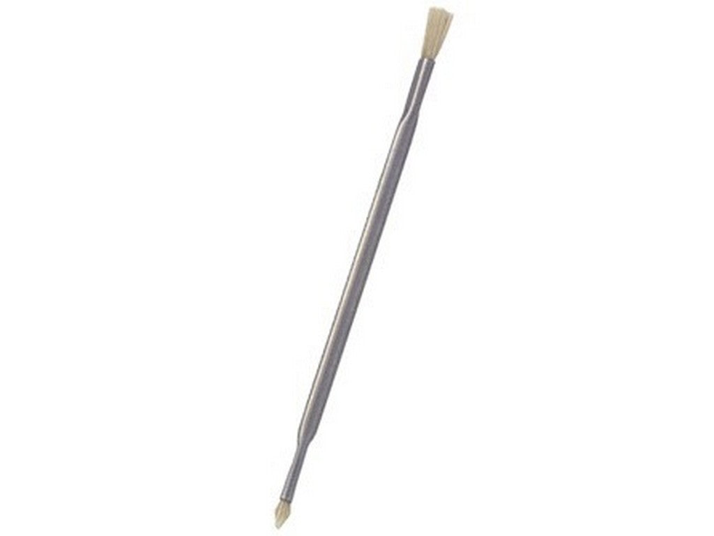 Børste ESD dobbelt m/hestehår 6mm x 13cm