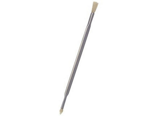 Børste ESD dobbelt m/hestehår 6mm x 13cm