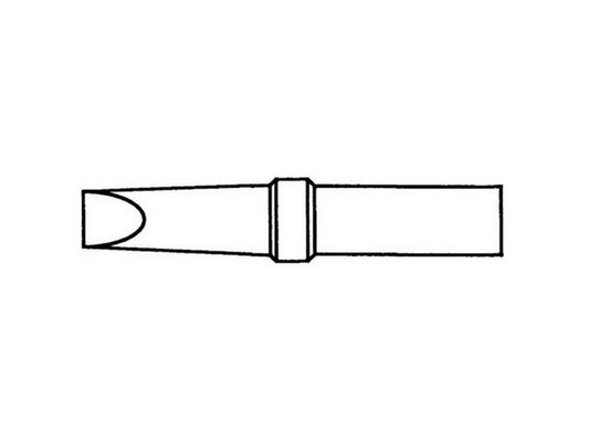 Loddespids 1,6mm skruetr.